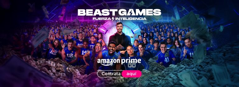 Beast Games, Fuerza vs Inteligencia, en Amazon Prime, contrata aquí