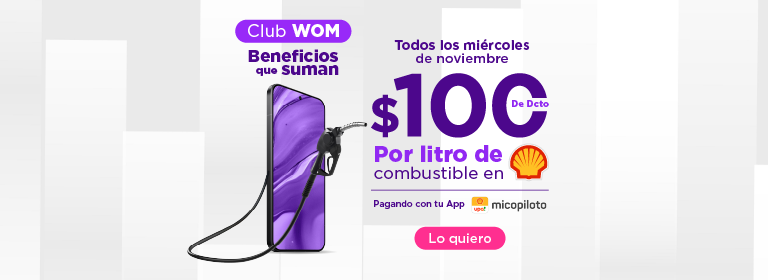 Club WOM Beneficios que suman | Lunes a Miércoles 30% de dcto, sin tope de descuento, online en Puma