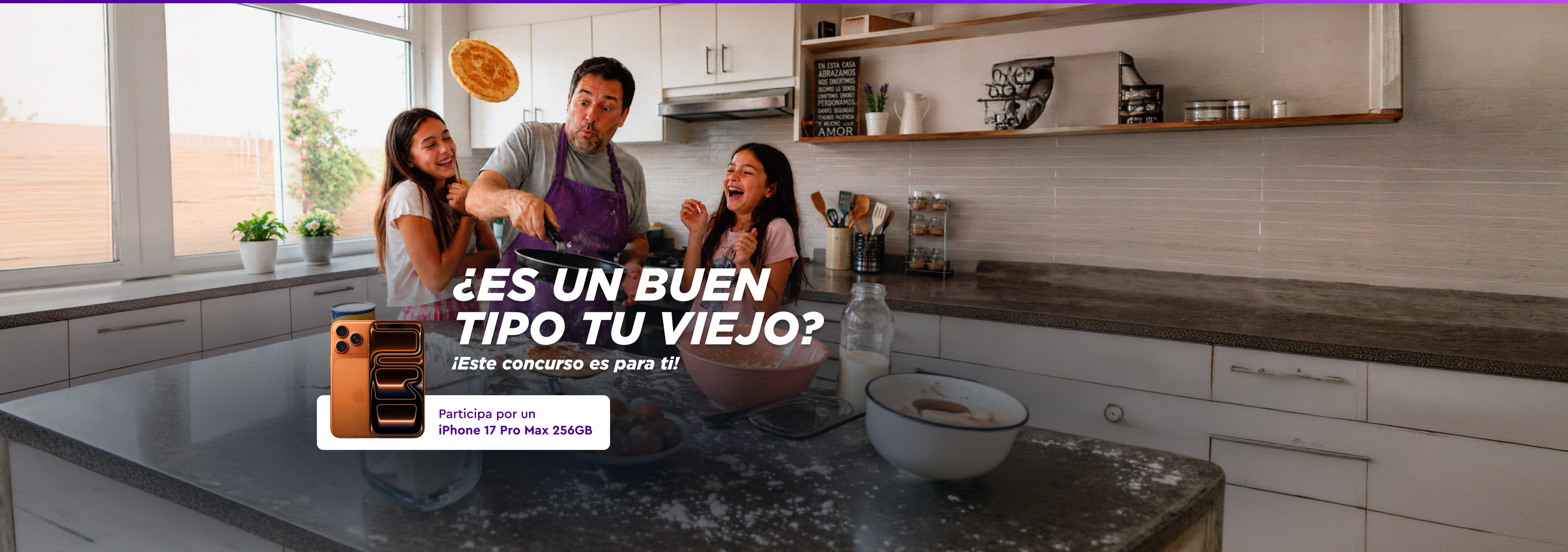 ¿Es un buen tipo tu viejo? ¡Este concurso es para ti! - Participa por un iPhone 17 Pro Max 256GB