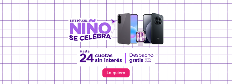 Este día del niño se celebra - Hasta 24 cuotas sin interés - Despacho gratis - Lo quiero