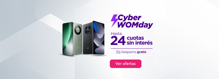 Cyber WOMday - Hasta 24 cuotas sin interés - Despacho Gratis - Ver ofertas