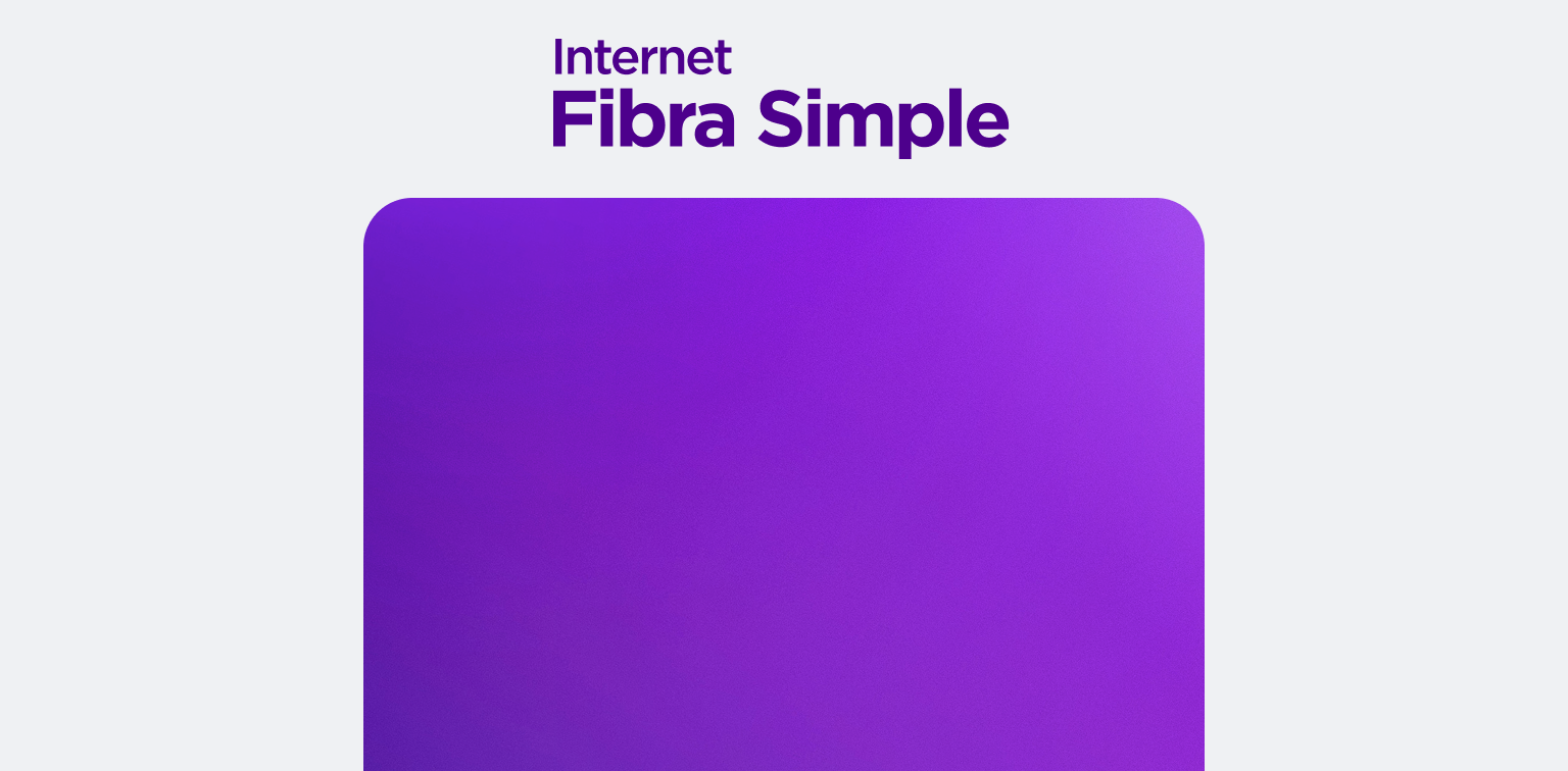 Internet Fibra Simple