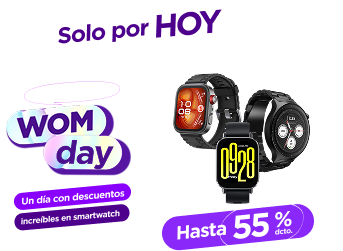 Solo por HOY un día con descuentos increíbles en smartwatch
