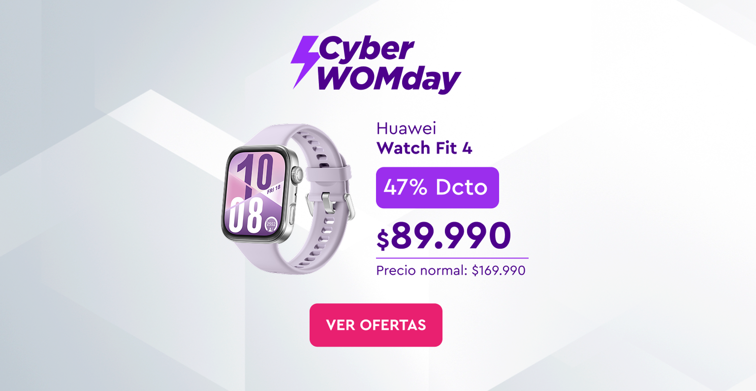 Cyber WOMday, 24 cuotas sin interés con bancos asociados - Despacho gratis - Ver ofertas