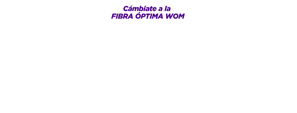 Internet Fibra - 32% de descuento