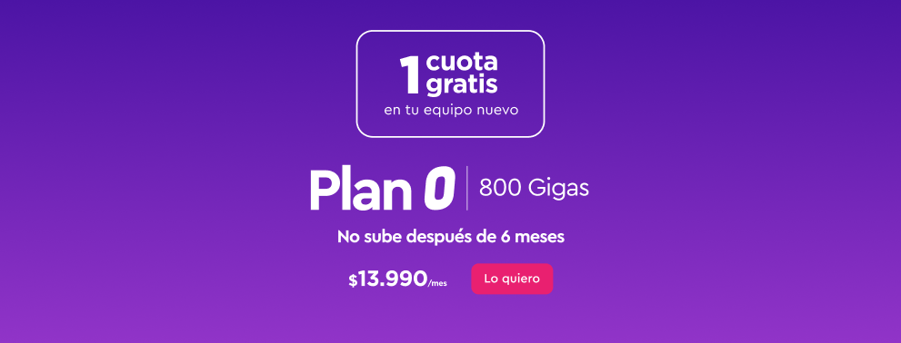 Plan Simple O 800gb