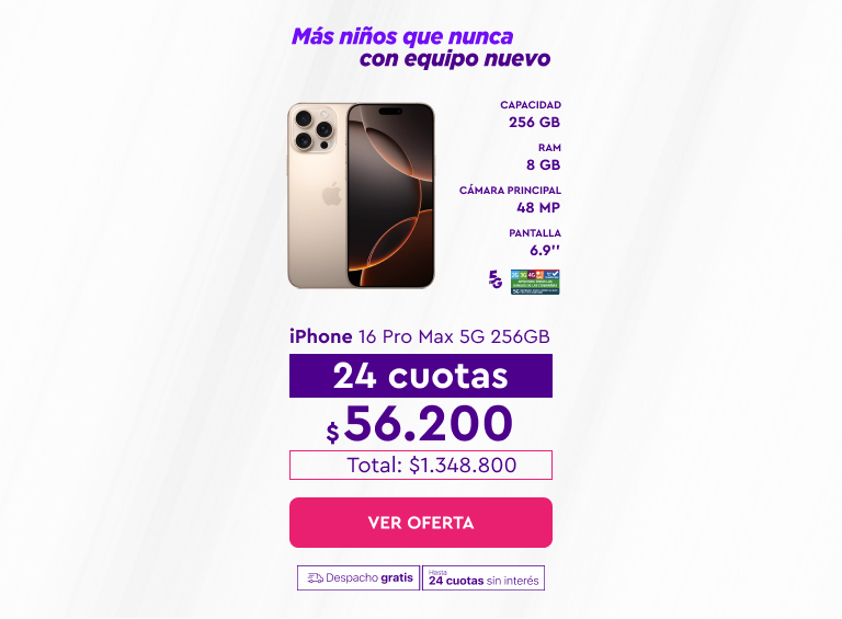 iPhone 16 Pro Max 5G 256GB
