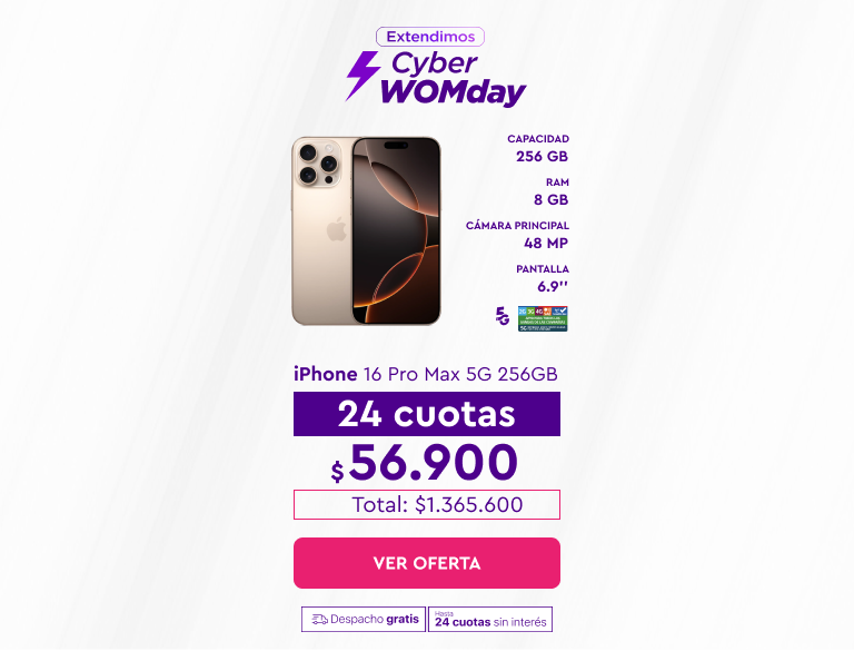 iPhone 16 Pro Max 5G 256GB