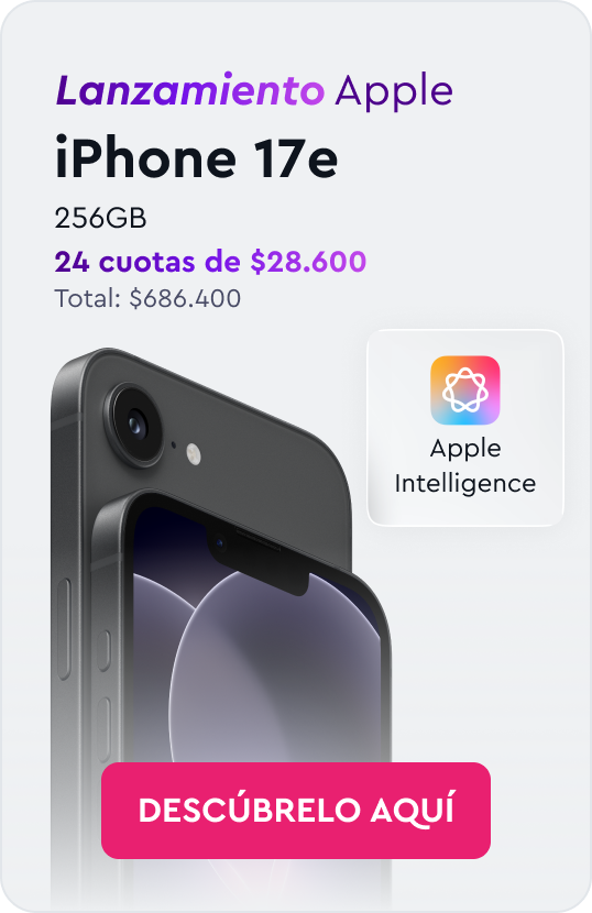 Apple iPhone 17e 5G 256GB - 24 cuotas $28.600 - Total $686.400