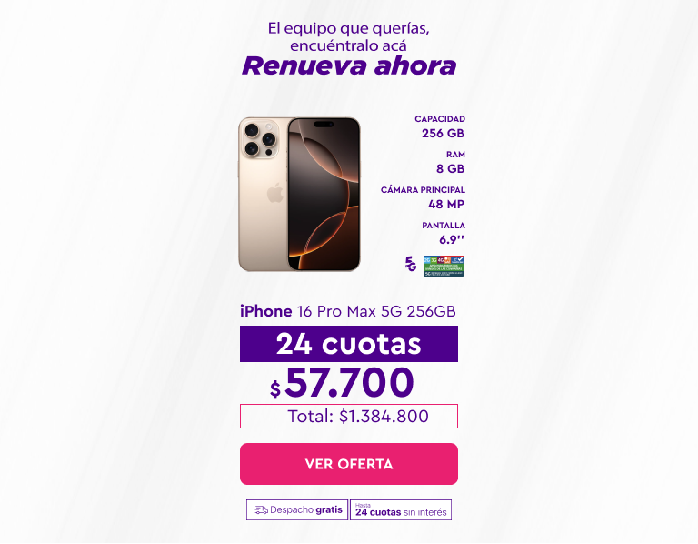 iPhone 16 Pro Max 5G 256GB