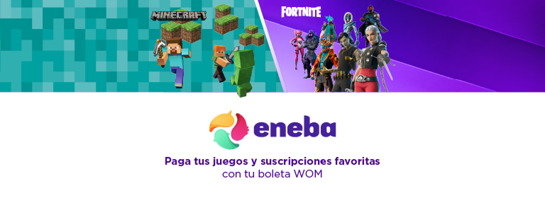 Eneba - Paga tus juegos y subscripciones favoritas con tu boleta WOM